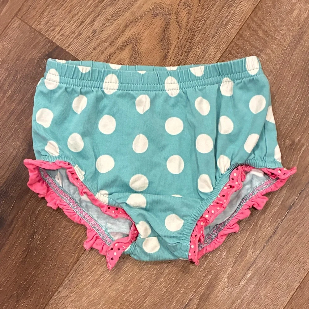 Matilda Jane One Upon A Time Little Missy Blue Bloomers Diaper Cover 12-18m